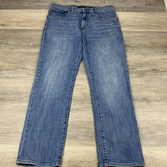 Lucky Brand Jeans Mens 33X30 223 Straight Leg Denim Light Blue Light Was Pants - Picture 3 of 10
